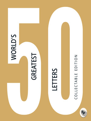 cover image of 50 World's Greatest Letters
